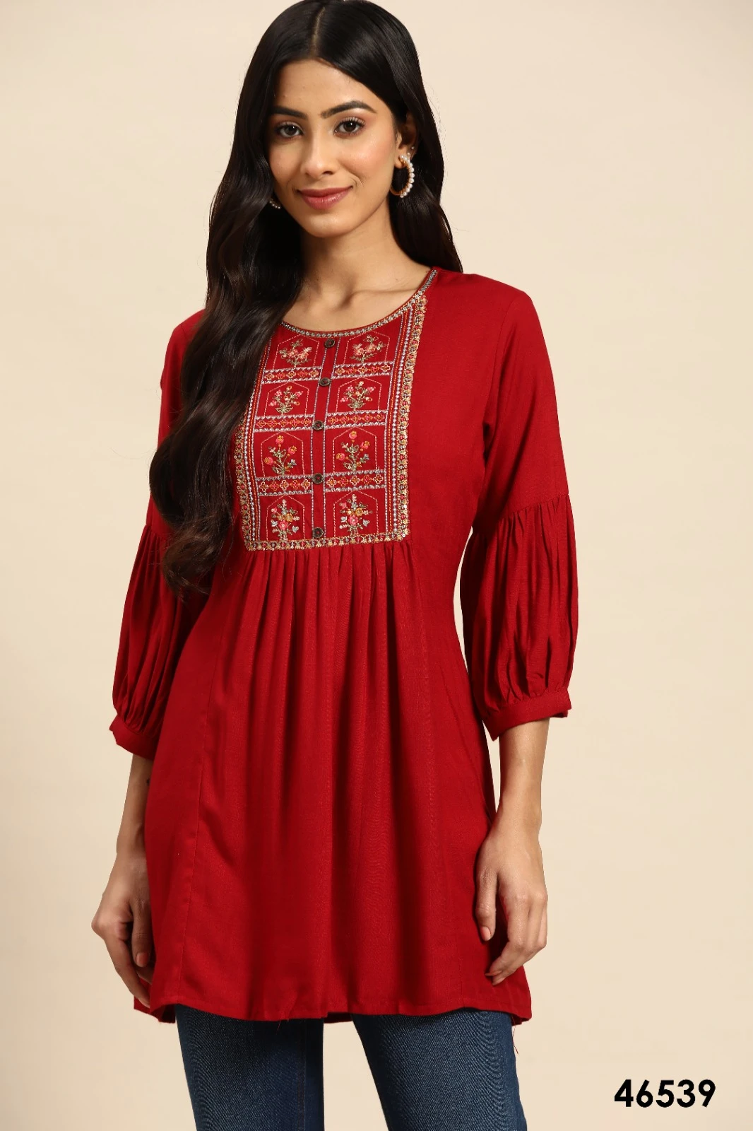 Mahotsav Short Top Vol 01 Rayon Wholesale Western Short Top Catalog — Wholesale Kurtis, MPA wholesale from Surat — view 3
